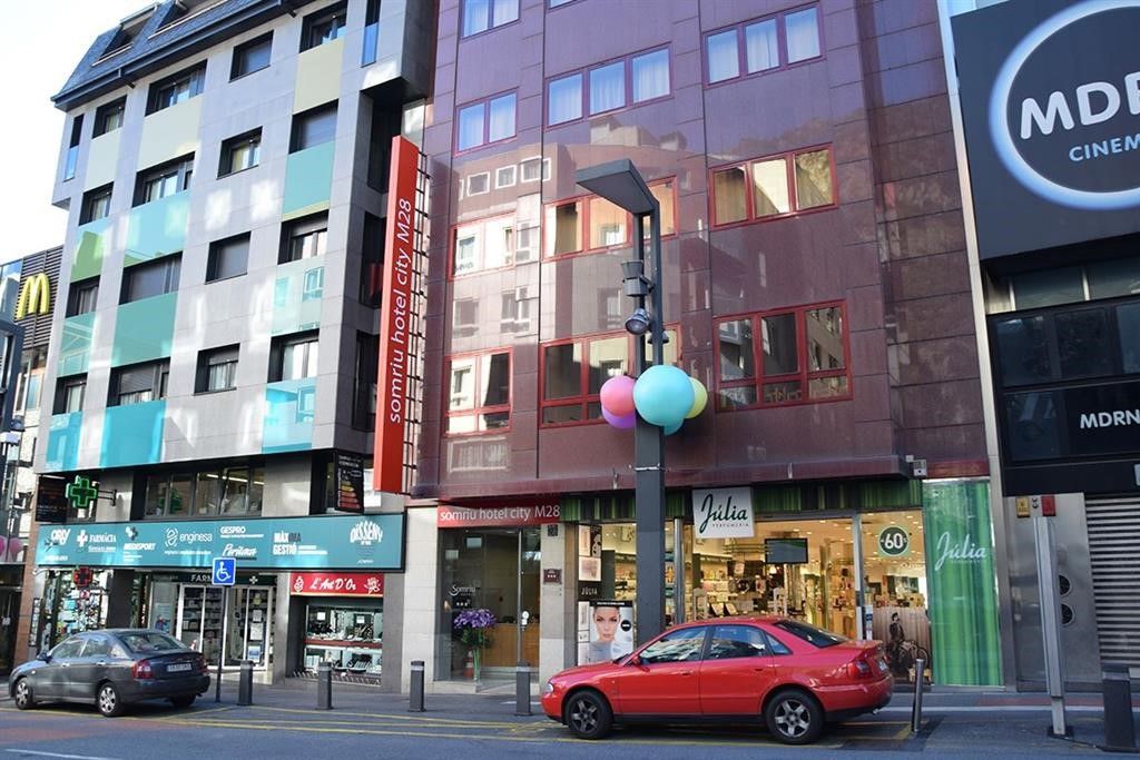 M28城市酒店 安道尔城 外观 照片