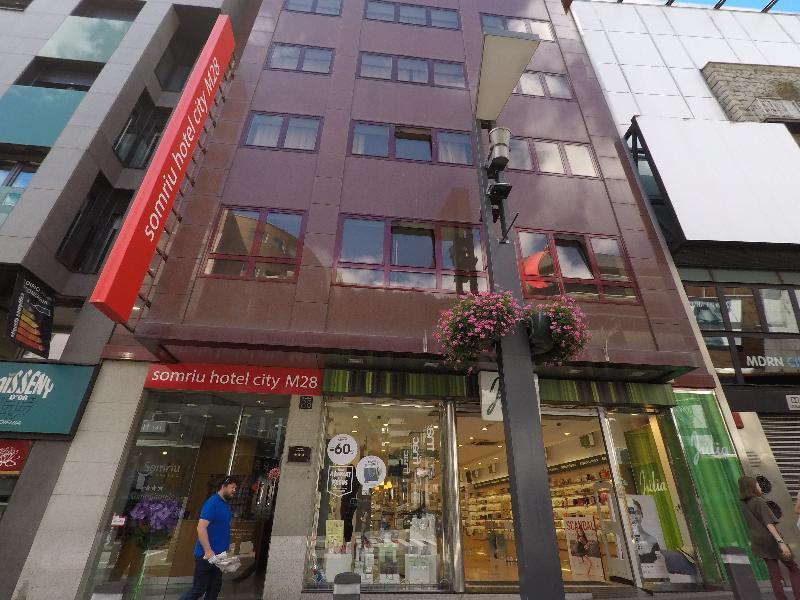 M28城市酒店 安道尔城 外观 照片